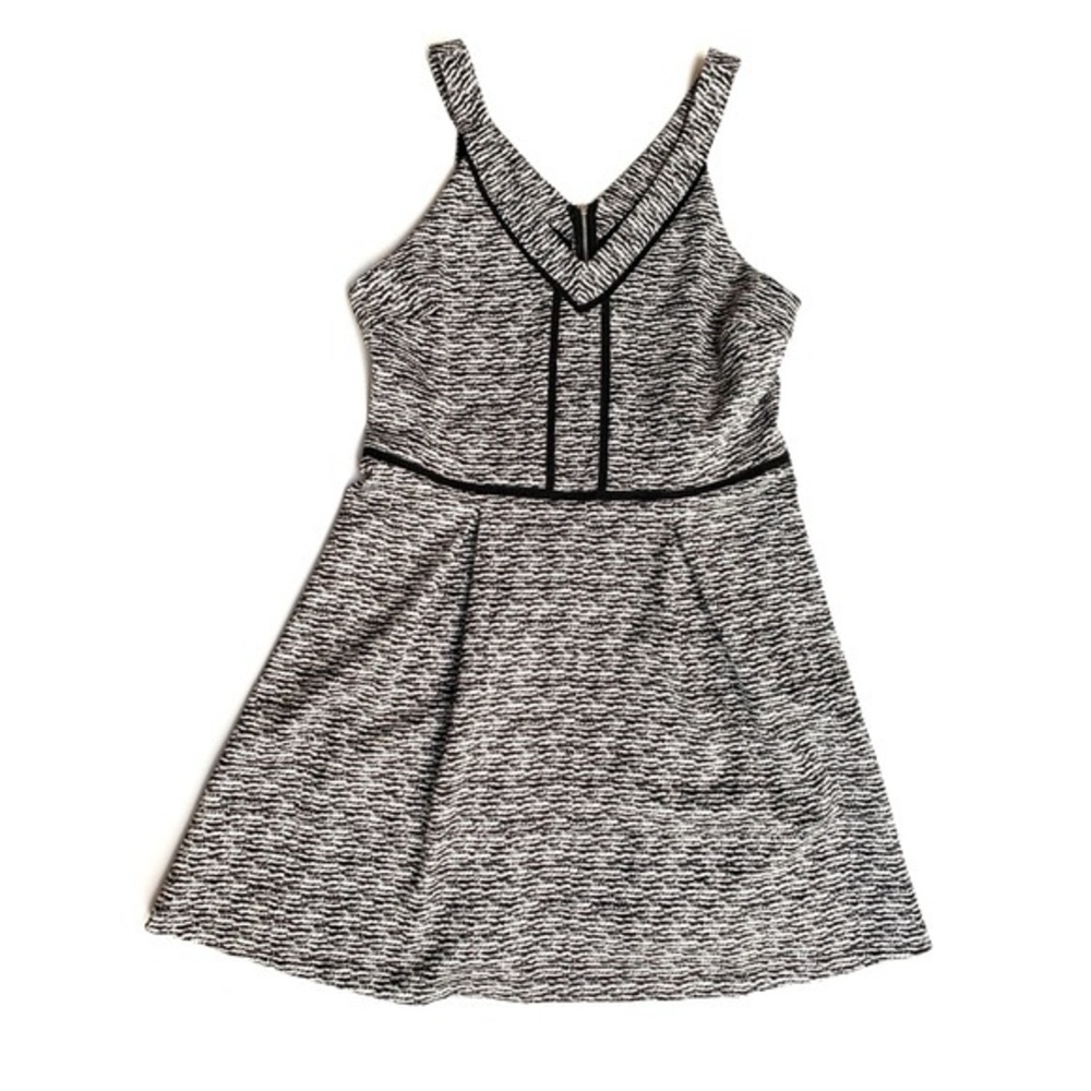 Mossimo Supply Co. Black and White Casual Dress